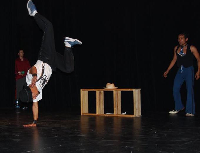 Fotografía de la función de Hip Hop que se llevó a cabo el 29 de mayo de 2015 como parte del encuentro internacional Danza Urbana Generación Hip Hop realizado en el Centro Nacional de las Artes.