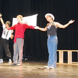 Fotografía de la función de Hip Hop que se llevó a cabo el 29 de mayo de 2015 como parte del encuentro internacional Danza Urbana Generación Hip Hop realizado en el Centro Nacional de las Artes.