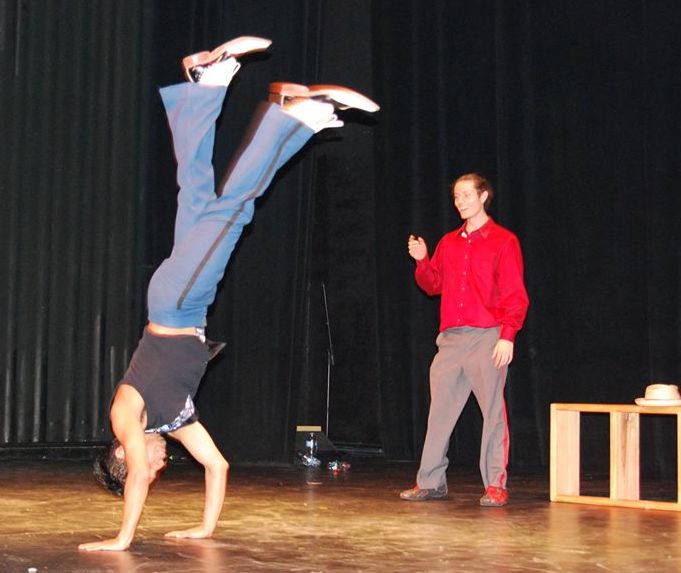 Fotografía de la función de Hip Hop que se llevó a cabo el 29 de mayo de 2015 como parte del encuentro internacional Danza Urbana Generación Hip Hop realizado en el Centro Nacional de las Artes.