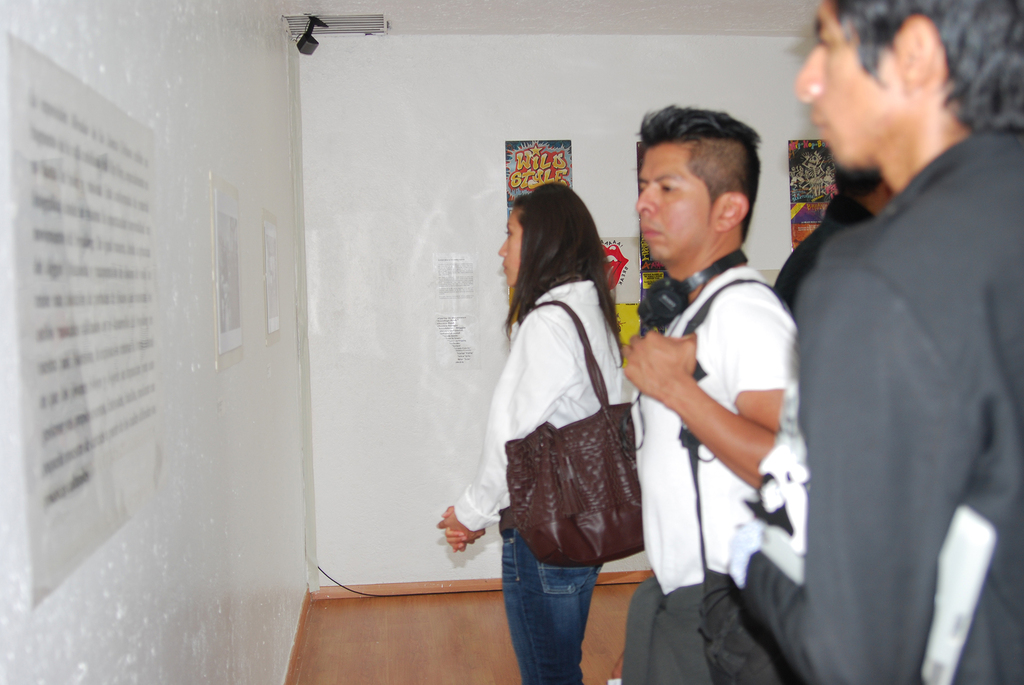 Fotografía de la exposición Miradas de la Danza Urbana que se llevó a cabo del 29 al 31 de mayo de 2015 como parte del encuentro internacional Danza Urbana Generación Hip Hop llevado a cabo en el Centro Nacional de las Artes.