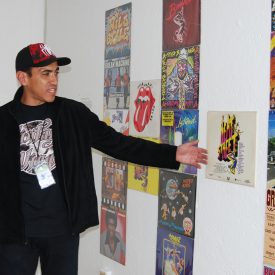Fotografía de la exposición Miradas de la Danza Urbana que se llevó a cabo del 29 al 31 de mayo de 2015 como parte del encuentro internacional Danza Urbana Generación Hip Hop realizado en el Centro Nacional de las Artes.