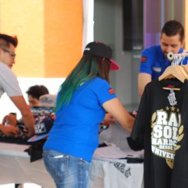 Fotografía del Tianguis Hiphopero que se llevó a cabo del 29 al 31 de mayo de 2015 como parte del encuentro internacional Danza Urbana Generación Hip Hop realizado en el Centro Nacional de las Artes.