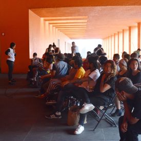Fotografía del Taller Street Fashion, encuentro internacional Danza Urbana Generación Hip Hop llevado a cabo en el Centro Nacional de las Artes del 27 al 29 de mayo de 2016