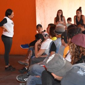Fotografía del Taller Street Fashion, encuentro internacional Danza Urbana Generación Hip Hop llevado a cabo en el Centro Nacional de las Artes del 27 al 29 de mayo de 2016.