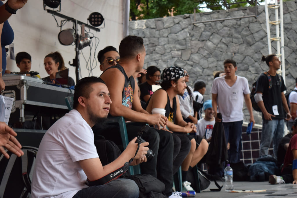 Fotografía de la Batalla Power move, encuentro internacional Danza Urbana Generación Hip Hop llevado a cabo en el Centro Nacional de las Artes del 27 al 29 de mayo de 2016.