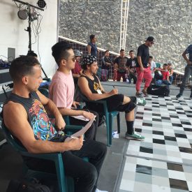 Fotografía de la Batalla Power move, encuentro internacional Danza Urbana Generación Hip Hop llevado a cabo en el Centro Nacional de las Artes del 27 al 29 de mayo de 2016.