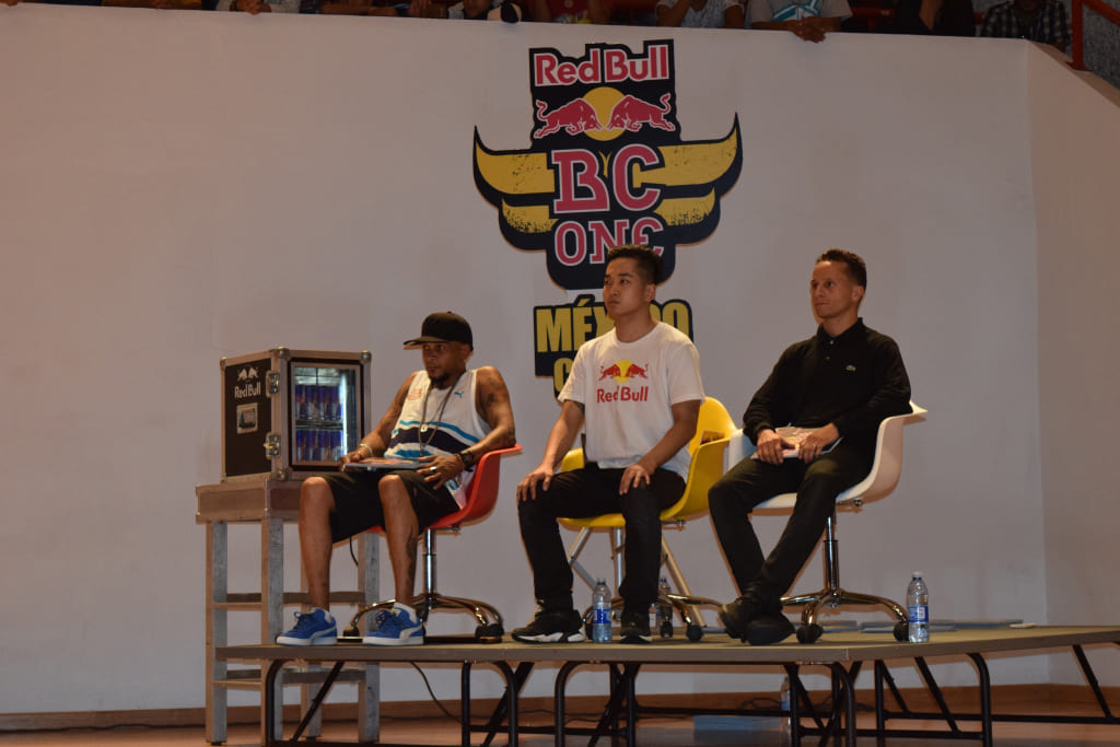 Fotografía del BC One Red Bull Cypher, en el encuentro internacional Danza Urbana Generación Hip Hop llevado a cabo en el Centro Nacional de las Artes del 27 al 29 de mayo de 2016.