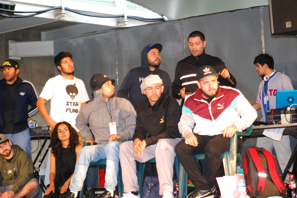 Fotografía de la Batalla House que se llevó a cabo el 30 de mayo de 2015 como parte del encuentro internacional Danza Urbana Generación Hip Hop realizado en el Centro Nacional de las Artes.