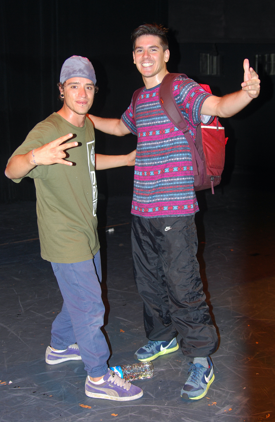 Fotografía de la Batalla Power Move que se llevó a cabo el 30 de mayo de 2015 como parte del encuentro internacional Danza Urbana Generación Hip Hop realizado en el Centro Nacional de las Artes.