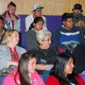 Fotografía de la mesa redonda “El Breaking en México: retos y perspectivas” que se llevó a cabo el 30 de mayo de 2015 como parte del encuentro internacional Danza Urbana Generación Hip Hop realizado en el Centro Nacional de las Artes.